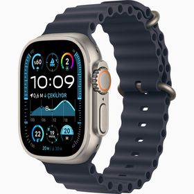 Apple Watch Ultra 2 GPS + Cellular 49 mm Titanyum Kasa Ocean Kordon Akıllı Saat