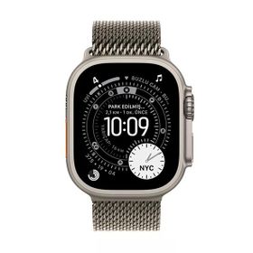 Apple Watch Ultra 3 GPS + Cellular 49 mm Natürel Titanyum Kasa Natürel Titanyum Milano Loop Kordon Akıllı Saat Teşhir- Outlet