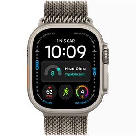 Apple Watch Ultra 4 Natürel Titanyum Kasa Akıllı Saat