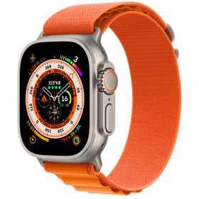 Apple Watch Ultra GPS + Cellular 49 mm Turuncu Alpine Loop Titanyum Kasa Akıllı Saat