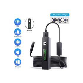 Apprise 8LEDS USB 10 mt 1200P WIFI Endoskop Su Geçirmez HD Yılan Kamera