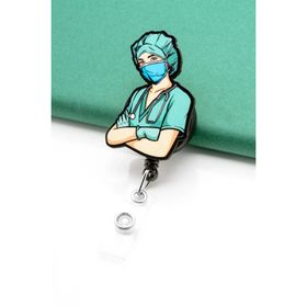 Apptakı YOY0034 Doktor Hemşire Sağlıkçı Yoyo Yaka Kartığı