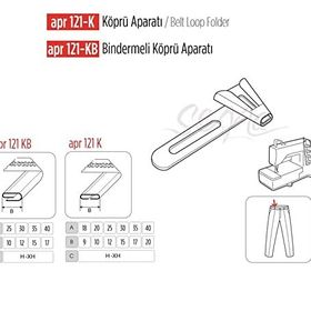 Apr Apere Apr 121-K 40 mmx20 mm Köprü Aparatı