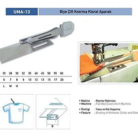 Apr Apere Apr 13-R 25 mmx7 mm Biye Çift Kıvırma Klorat (Etek) Aparatı