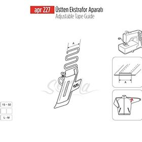 Apr Apere Apr 227 10 mm Üstten Ekstrafor Aparatı