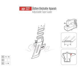 Apr Apere Apr 227 16 mm Üstten Ekstrafor Aparatı