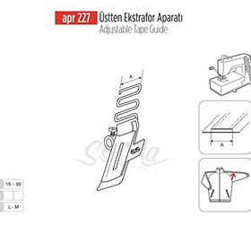 Apr Apere Apr 227 16 mm Üstten Ekstrafor Aparatı