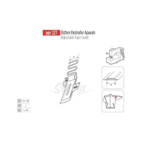 Apr Apere Apr 227 45 mm Üstten Ekstrafor Aparatı