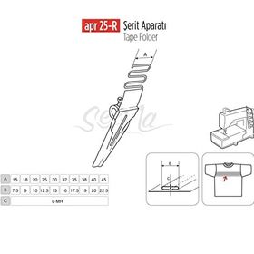 Apr Apere Apr 25-R 22 mmx11 mm Şerit Aparatı
