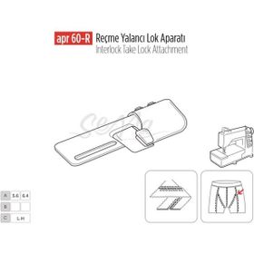 Apr Apere Apr 60-R 5,6 mmx6,4 mm Reçme Yalancı Ayarlı Lock Aparatı