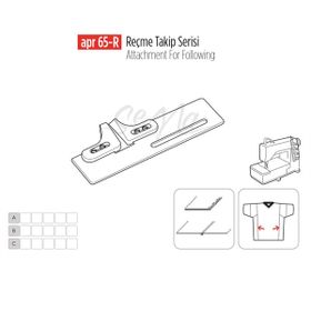 Apr Apere Apr 65-R Reçme Takip Seri Aparatı