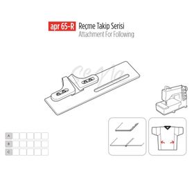Apr Apere Apr 65-R Reçme Takip Seri Aparatı