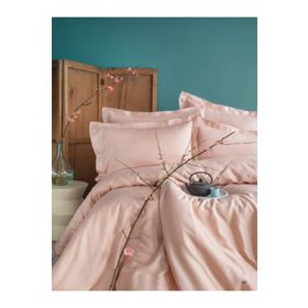 Apricitas AP53T20211150 Pembe Çift Kişilik Nevresim Takımı