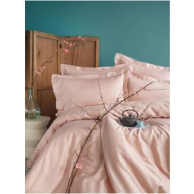 Apricitas AP53T20211150 Pembe Çift Kişilik Nevresim Takımı