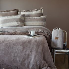 Apricitas Double Comfort Dark Beige Çift Kişilik Nevresim Takımı