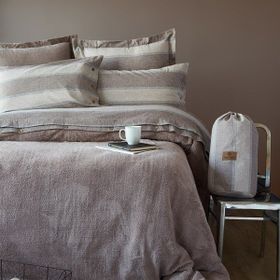 Apricitas Double Comfort Dark Beige Çift Kişilik Nevresim Takımı