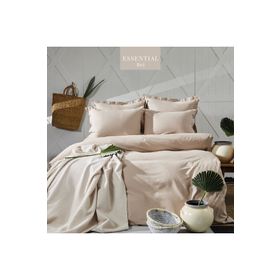 Apricitas Essential Bej Çift Kişilik Nevresim Takımı