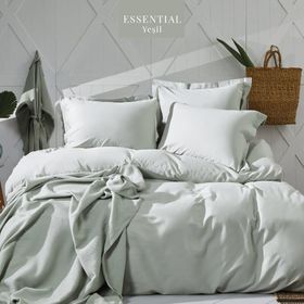 Apricitas Essential Yeşil Çift Kişilik Nevresim Takımı