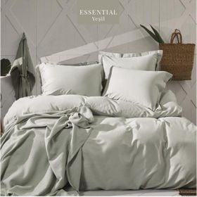 Apricitas Essential Yeşil Çift Kişilik Nevresim Takımı