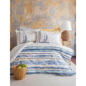 Apricitas Home Marinero Mavi Çift Kişilik Nevresim Takımı