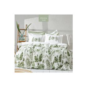 Apricitas Pelda 160x220 cm Yeşil Tek Kişilik Nevresim Takımı