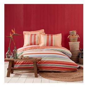 Apricitas Sunset Somon Tek Kişilik Nevresim Takımı