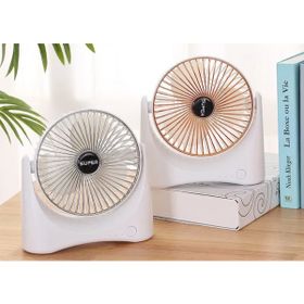 Apricot F20 Karışık Renk 3 Kademeli Şarjlı Taşınabilir Masaüstü USB Fan Vantilatör