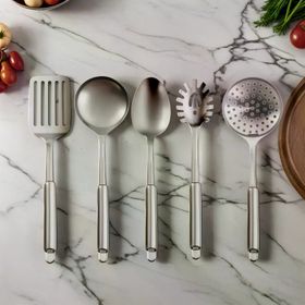 Apricot Master 5 Parça Siyah Servis Seti