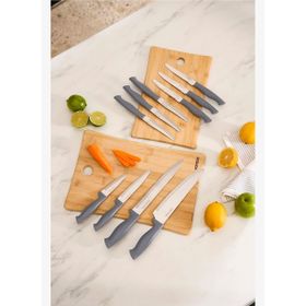 Apricot Strong 10 Parça Gri Bıçak Seti