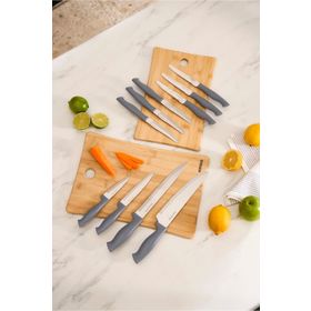 Apricot Strong 10 Parça Gri Bıçak Seti