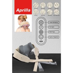 Aprilla AFM-2880 Krem Şarjlı Boyun Sırt Bacak Masaj Aleti