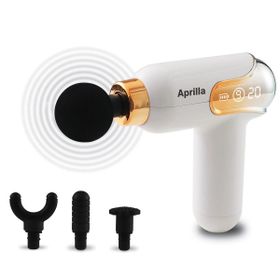 Aprilla AFM-2892 Beyaz Şarjlı Sporcu Masaj Aleti