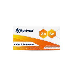 Aprivex Çinko Selenyum 30 Kapsül