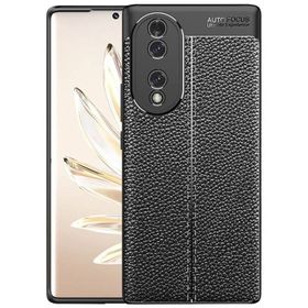 Apsuwa Huawei Honor 70 Niss Deri Dokulu Silikon Kılıf