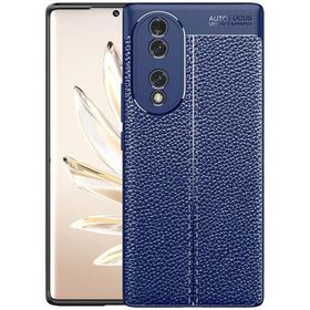 Apsuwa Huawei Honor 70 Niss Deri Dokulu Silikon Kılıf