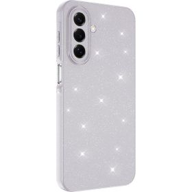 Apsuwa Samsung Galaxy A17 Koton Simli Parlak Gri Kılıf