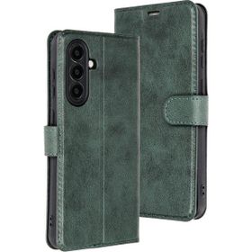 Apsuwa Samsung Galaxy A36 Cüzdan Trend S Kartlıklı Standlı Yeşil Kılıf