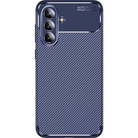 Apsuwa Samsung Galaxy A57 Negro Karbon Desen Silikon Lacivert Kılıf