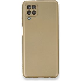 Apsuwa Samsung Galaxy M12 Kılıf Ultra Elastik Rubber Premier God Gold Kılıf