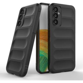 Apsuwa Samsung Galaxy M34 Optimum İçi Kadife Silikon Siyah Kılıf