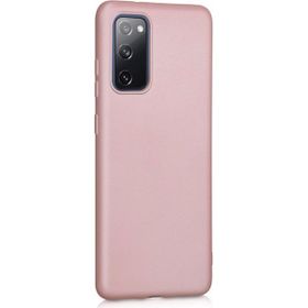 Apsuwa Samsung Galaxy S20 Fe Silikon Premier Rose Gold Kılıf