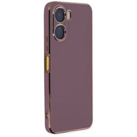 Apsuwa Vivo Y16 Bark Parlak Kenarlı Silikon Siyah Kılıf
