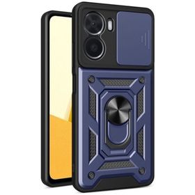 Apsuwa Vivo Y16 Kamera Korumalı Sürgülü Yüzüklü Standlı Pars Kılıf