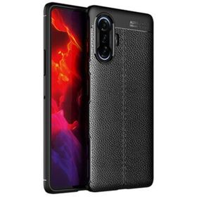 Apsuwa Xiaomi Redmi K40 Gaming Niss Deri Dokulu Silikon Kılıf