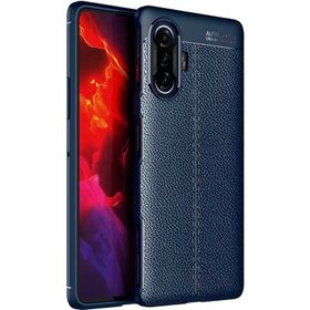 Apsuwa Xiaomi Redmi K40 Gaming Niss Deri Dokulu Silikon Kılıf