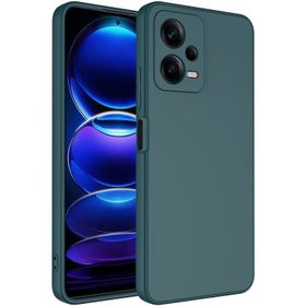 Apsuwa Xiaomi Redmi Note 12 Pro 5G Lansman İçi Kadife Silikon Mor Kılıf