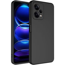 Apsuwa Xiaomi Redmi Note 12 Pro 5G Lansman İçi Kadife Silikon Mor Kılıf