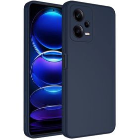 Apsuwa Xiaomi Redmi Note 12 Pro 5G Lansman İçi Kadife Silikon Mor Kılıf