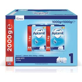 Aptamil 1 2x1000 gr Bebek Sütü
