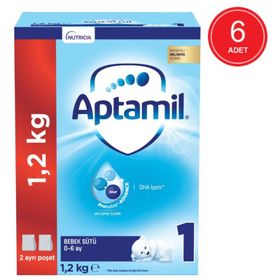 Aptamil 1 6x1200 gr Devam Sütü